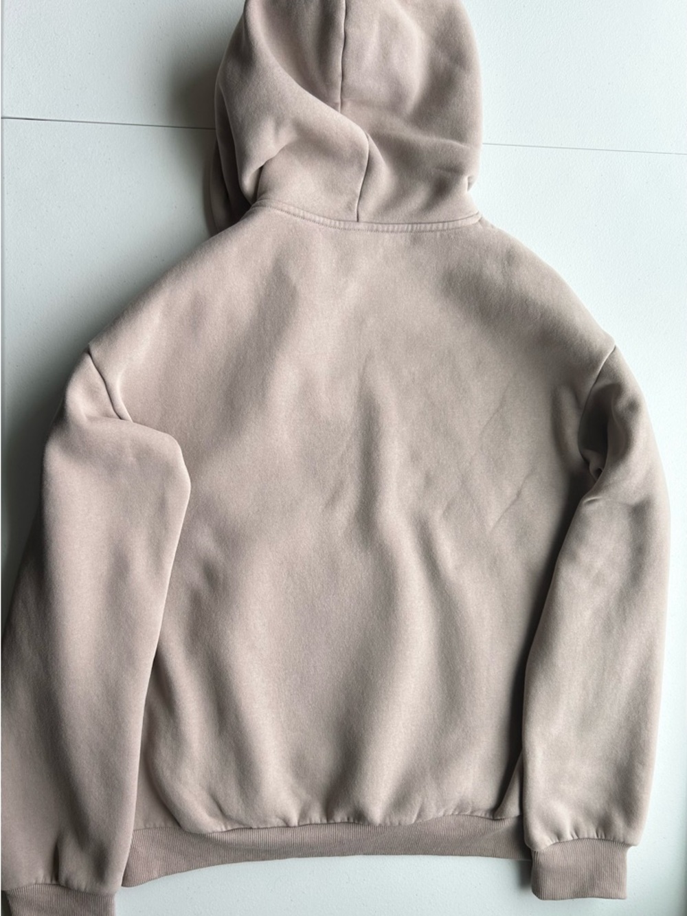 Comfrt Signature Fit Unisex Hoodie Bark Beige Tan Medium - Picture 2 of 7
